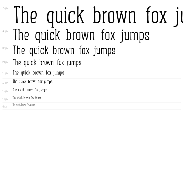 iCiel Altus Serif Waterfall