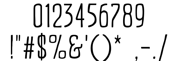 iCiel Altus Font OTHER CHARS