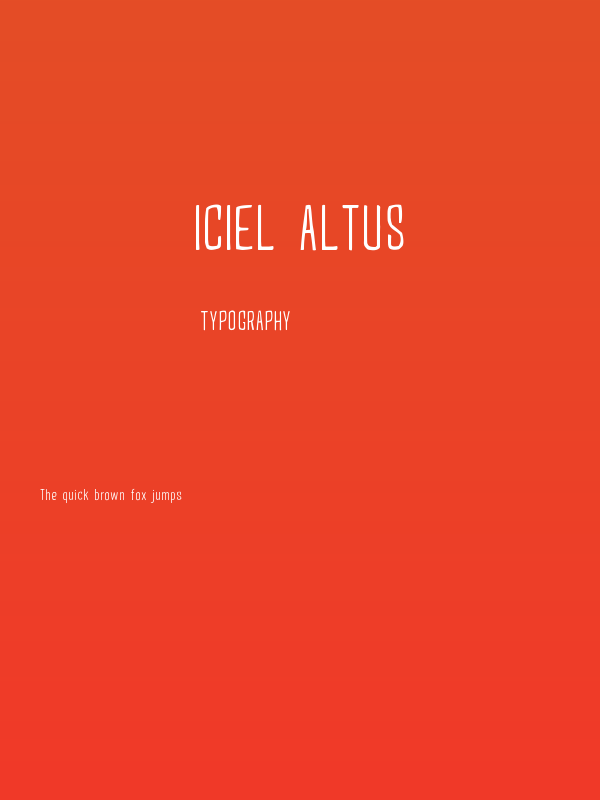 iCiel Altus Poster