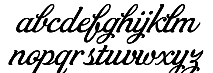 iCiel Bambola Font LOWERCASE