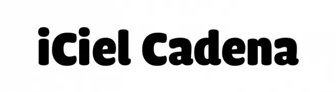 iCiel Cadena  Frei Schriftart Herunterladen