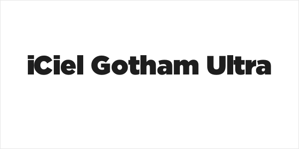 iCiel Gotham Ultra Logo