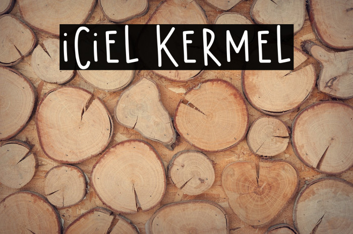 iCiel Kermel Font examples