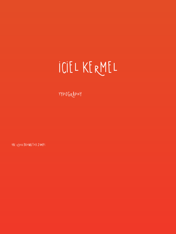 iCiel Kermel Poster