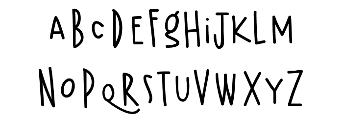 iCiel Kermel Font LOWERCASE