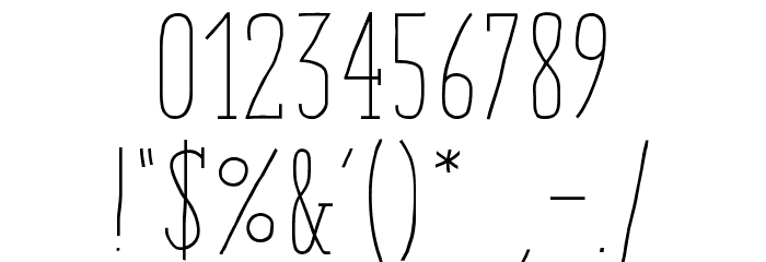 iCiel Paris Serif Bold Font OTHER CHARS