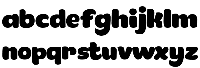 iCiel Pony Font LOWERCASE