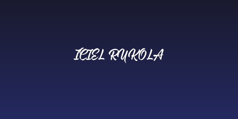 iCiel Rukola Social Header