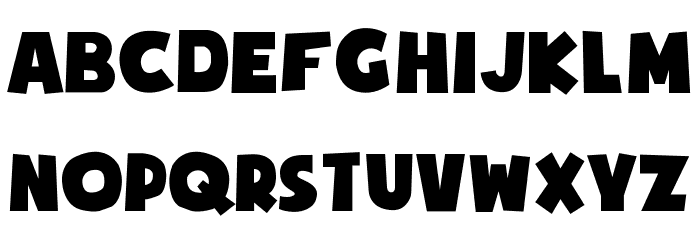 iCiel Soup of Justice Font LOWERCASE