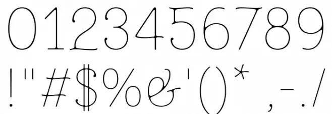 iCiel Zitrone FY Font OTHER CHARS