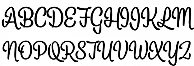 iCielAlina Schriftart Groß