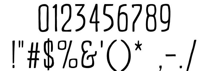 iCielAltus Font OTHER CHARS