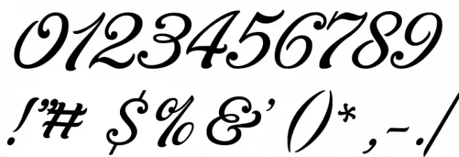 iCielBambola Font OTHER CHARS