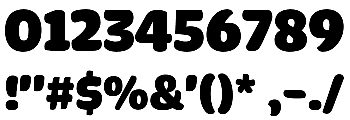 iCielCadena Font OTHER CHARS
