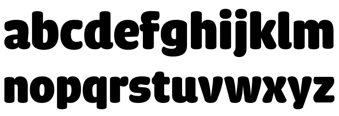 iCielCadena Font LOWERCASE