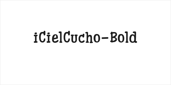 iCielCucho-Bold Logo