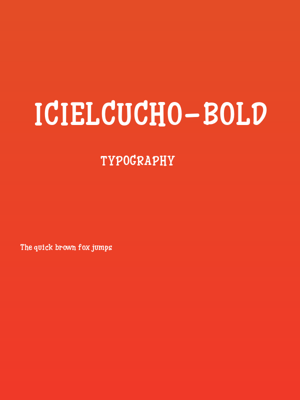 iCielCucho-Bold Poster
