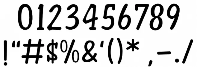 iCielCucho Font OTHER CHARS