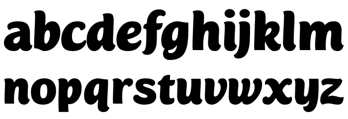 iCielMijas-Ultra Font LOWERCASE