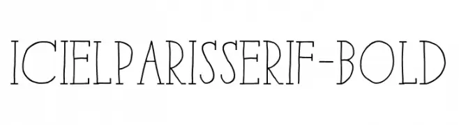 iCielParisSerif-Bold  नि: शुल्क फ़ॉन्ट्स डाउनलोड