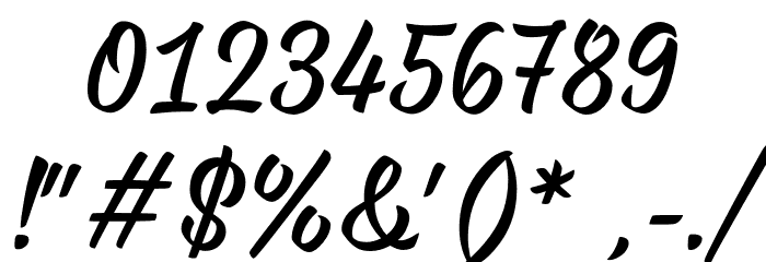 iCielRukola Font OTHER CHARS
