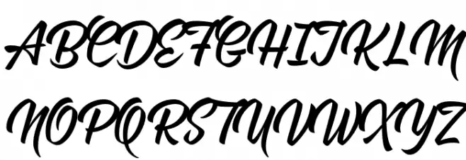 iCielRukola Font Litere mari