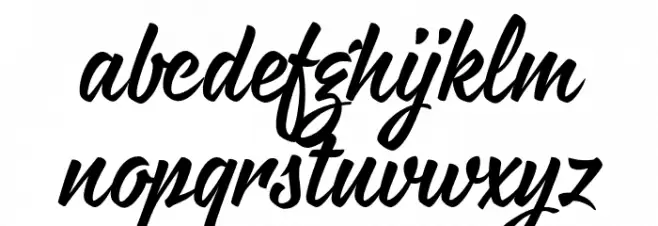 iCielRukola फ़ॉन्ट लोअरकेस