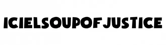iCielSoupofJustice  免费字体下载