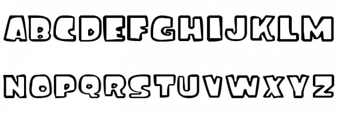 ice age font Font LOWERCASE