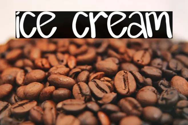 ice cream Example 3