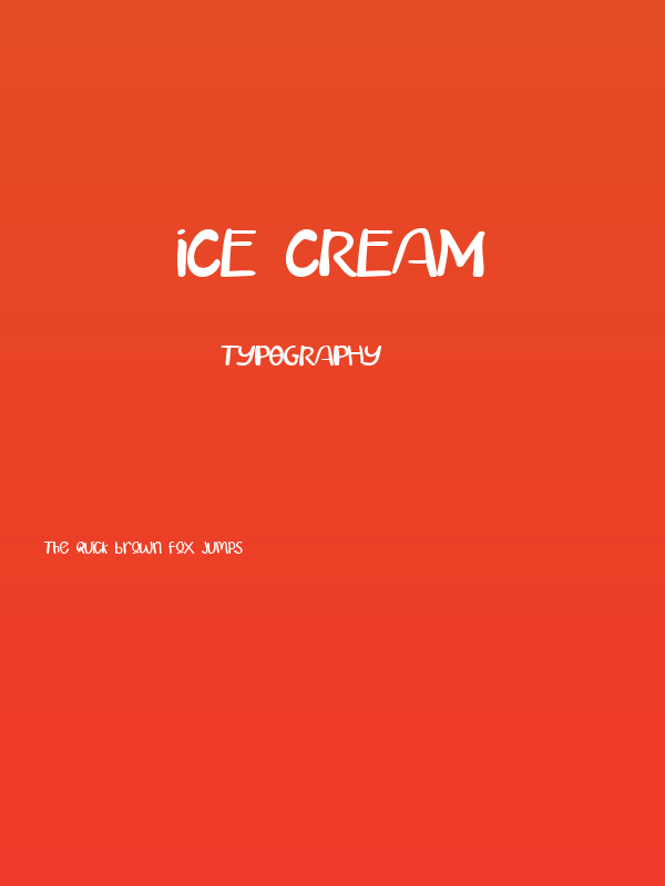 ice cream Poster