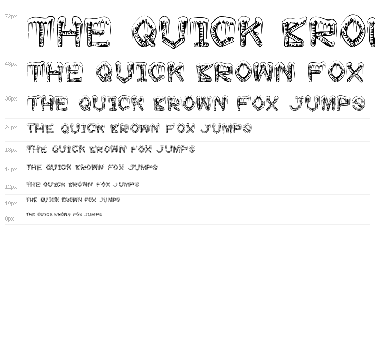 ice-sticks Waterfall