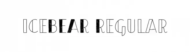 iceBEAR Regular  Frei Schriftart Herunterladen