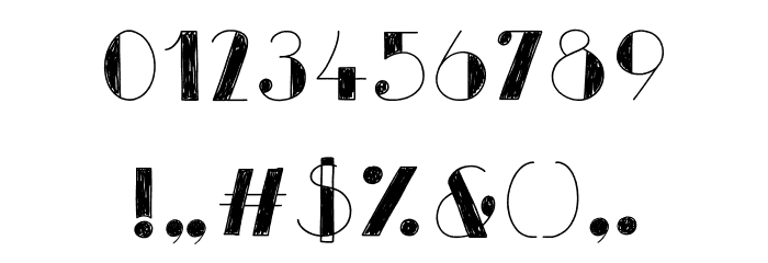 iceBEAR Regular Font OTHER CHARS