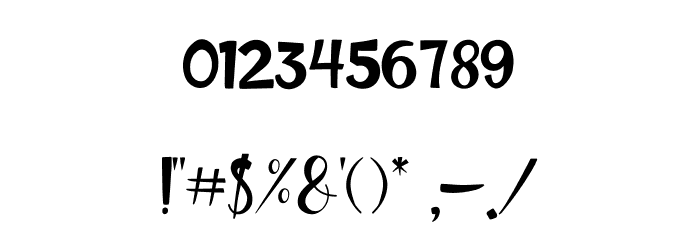 icecube Font OTHER CHARS