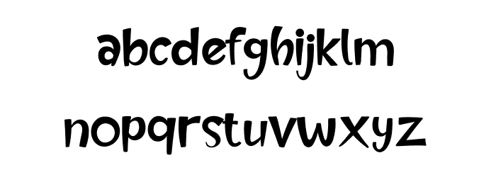 icecube Font LOWERCASE