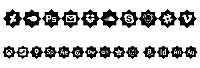 icons social media फ़ॉन्ट अन्य घर का काम