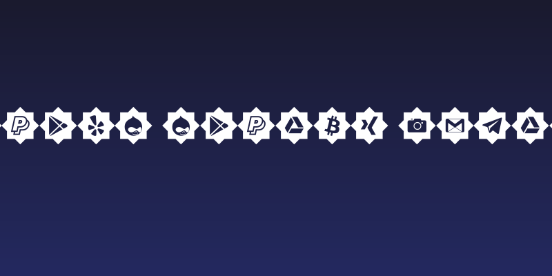 icons social media Social Header