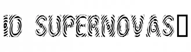 ID SupernovaSW  Frei Schriftart Herunterladen