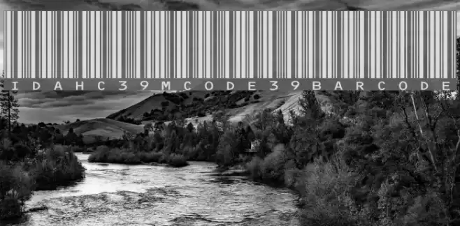IDAHC39MCode39Barcode Font examples