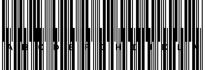 IDAHC39MCode39Barcode Font LOWERCASE