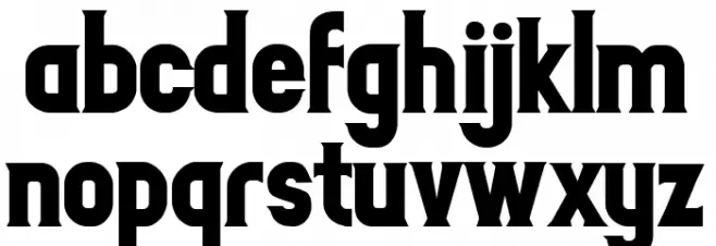 IDAHO_Demo_Conrad_Garner Шрифта строчной