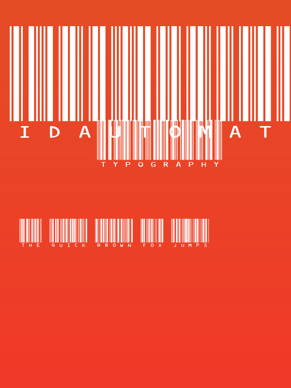 IDAutomationHC39M Poster