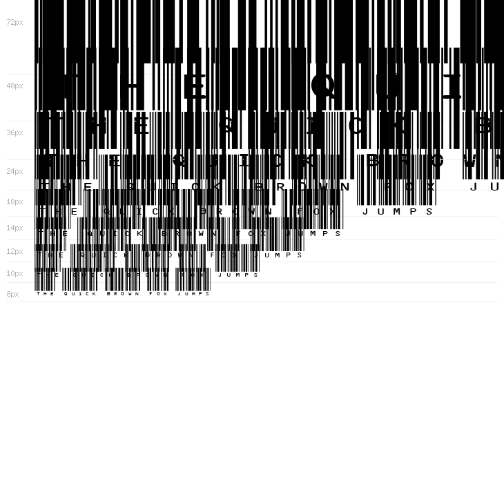 IDAutomationHC39M Waterfall