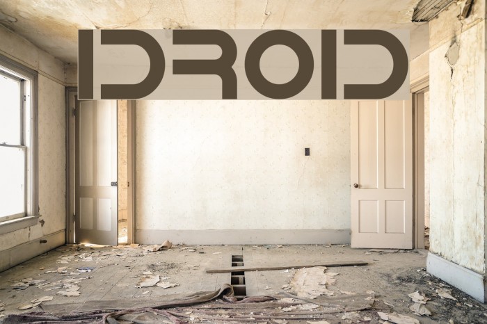 IDroid Font examples