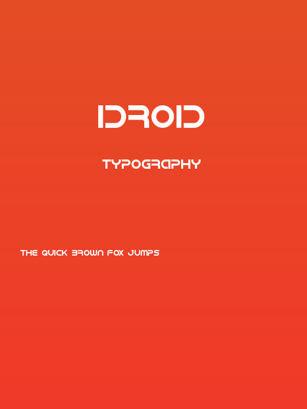 IDroid Poster
