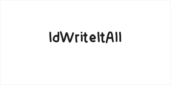 IdWriteItAll Logo
