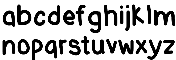 IdWriteItAll Font LOWERCASE