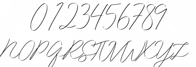 Idana Luisa Free Regular Font OTHER CHARS