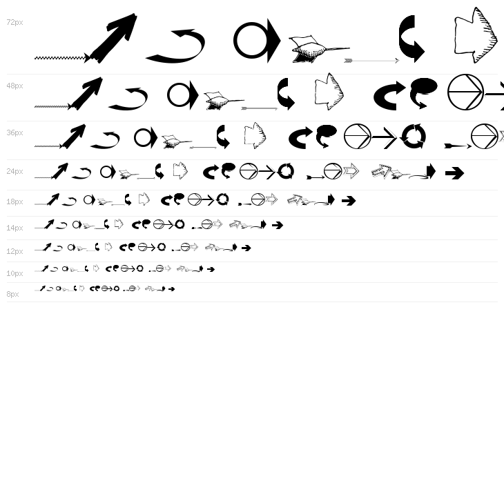 Idea Arrows Waterfall